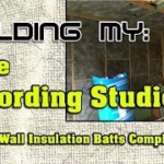 Building My Home Recording Studio – Part 17 – Internal Wall Insulation Batts Completed