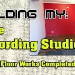 Building My Home Recording Studio Part 27 – Paint and Floor Work Completed